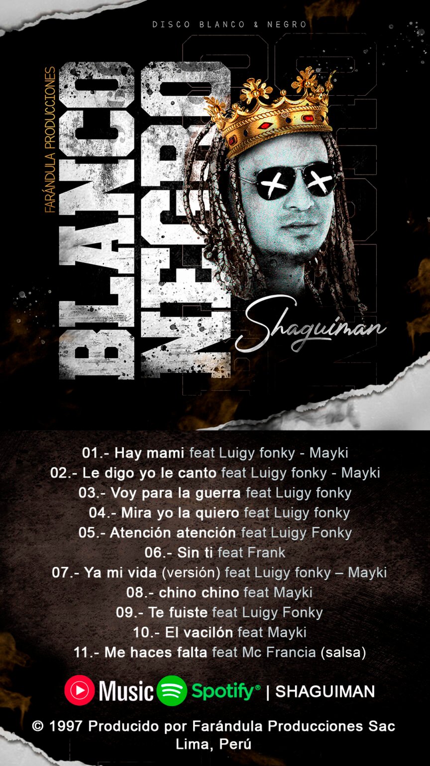 blanco & negro parado